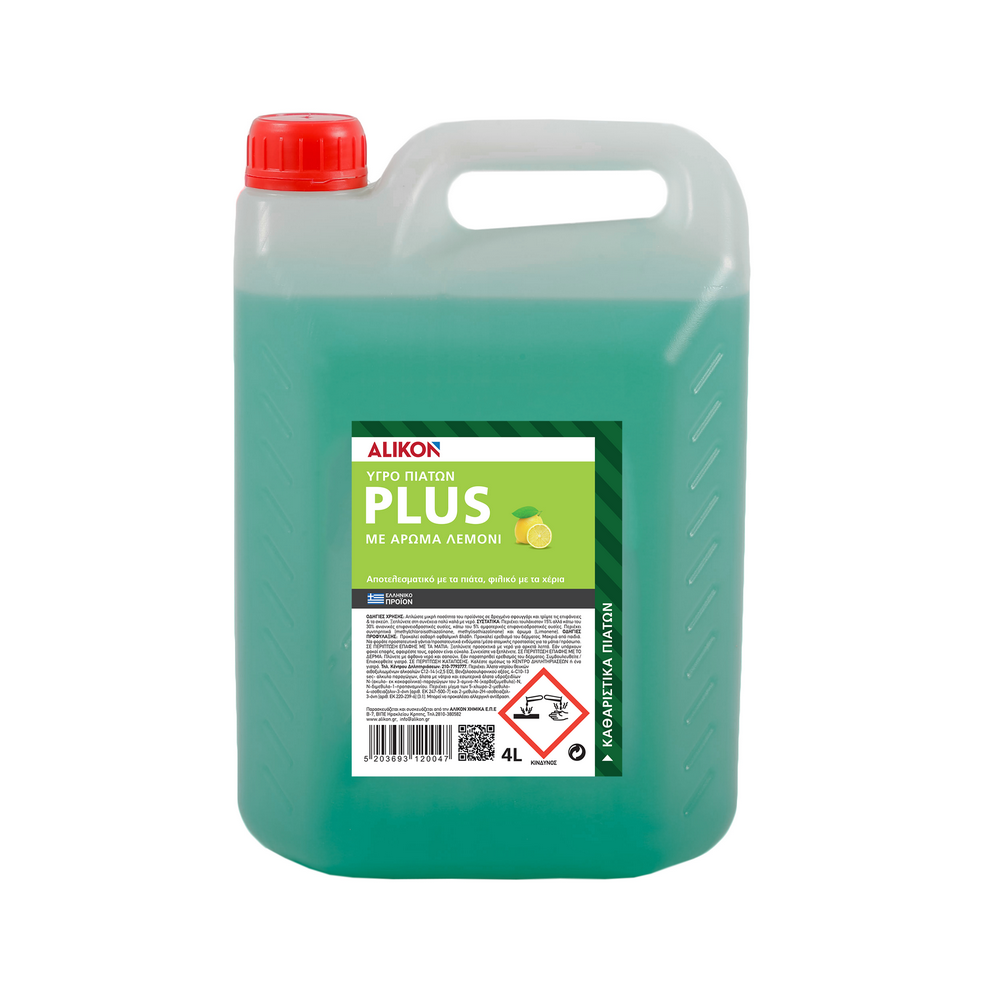 ΥΓΡΟ ΠΙΑΤΩΝ PLUS ΛΕΜΟΝΙ 4L